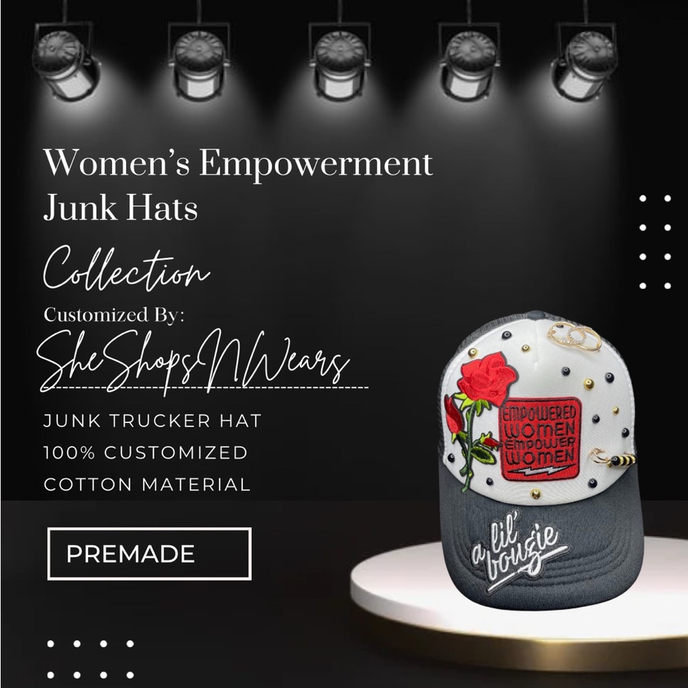 Women's Empowerment Junk Trucker Hats